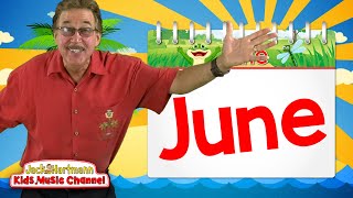 Its the Month of June  Juneteenth  Calendar Song for Kids  Jack Hartmann [upl. by Nuris]