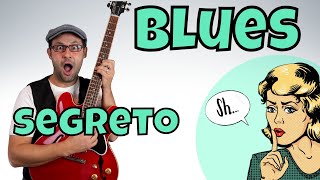 LEZIONI DI CHITARRA ELETTRICA UN SEGRETO DEL BLUES [upl. by Eenimod]