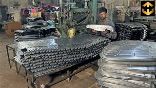 Amazing Process of Making Motorcycle Chain Cover in Factory Mass Production [upl. by Eillen]