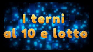 Terni alle 10 e lotto [upl. by Tade]