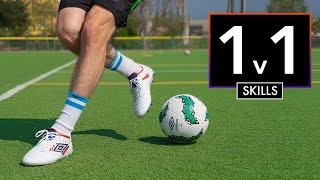 The 10 Best 1v1 Skills in Football  Soccer [upl. by Whitson]