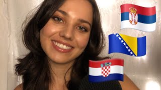 ASMR Teaching you 💋 FLIRTING ❤️ in SerbianCroatianBosnian [upl. by Aterg]