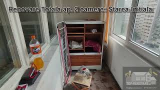 Renovare Totala Apartament 2 Camere  Bucuresti [upl. by Thisbee]