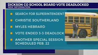 Dickson County School Board vote deadlocked [upl. by Haleehs]