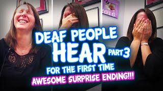 People Hearing for the First Time Part 3 Huge Surprise Ending Getting Cochlear Implants [upl. by Karna]