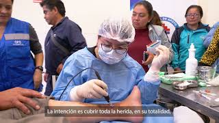 Entrenamiento sobre tratamiento local para leishmaniasis cutánea no complicada en Cajamarca Perú [upl. by Ynaffit]