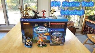 Skylanders Imaginators  PS4 Starter Pack Unboxing with FREE Kaos Figure [upl. by Salta]