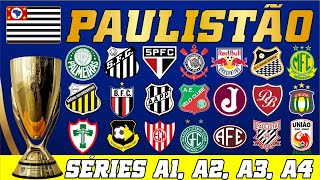 CAMPEONATO PAULISTA 2025  CONFIRA OS PARTICIPANTES [upl. by Takara]