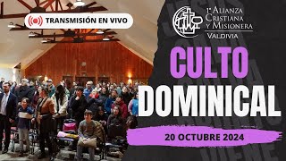 Culto Dominical  20 de Octubre  1° ACyM Valdivia [upl. by Shelby440]