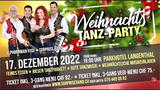 Weihnachts Tanz Party 2022  Im Parkhotel Langenthal [upl. by Erastes599]