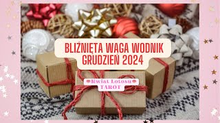 ♊️Bliźnięta ♎️Waga♒️Wodnik ❄️Grudzien 2024❄️ Energia ogólna i horoskop szczegółowy tarot horoskopy [upl. by Asirral]