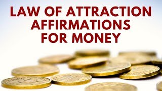 Law of Attraction Affirmations for Money  21 Day Wealth Challenge [upl. by Eyks790]