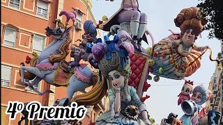 Falla SuecaLiterato Azorín 2024 4° Premio sección especial😍 [upl. by Mariandi]