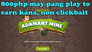 ADAMANT COIN NFT MURANG PLAY TO EARN  MAGANDA ANG KITAAN  BAKIT OK SA AKIN ANG GAME NATO  NEW NFT [upl. by Polky]