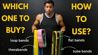 Resistance Bands  How To Choose amp Exercise With Them HINDI [upl. by Birkner]