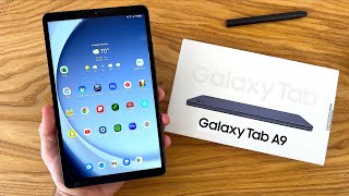 Samsung Galaxy Tab A9 Review A New Affordable Samsung Tablet [upl. by Juni]