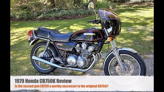 1979 Honda CB750K Review  Is it a worthy successor to the original CB750 [upl. by Anifad]