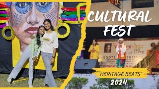 Cultural Fest Highlights Dance Music amp Tradition🎊💃 vlog youtube culture collegelife [upl. by Enenej]