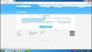 How To Upload Files in Sendspace [upl. by Jessen]