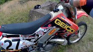 Honda cr250 9799 FMF Gnarly  PowerCore 2 [upl. by Helsa689]