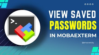 How to View Saved Passwords in MobaExterm [upl. by Erle]