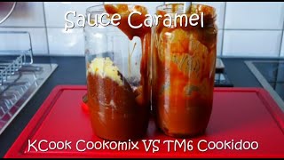 sauce au caramel Kcook Cookomix VS Thermomix TM6 Cookidoo [upl. by Nomsed]