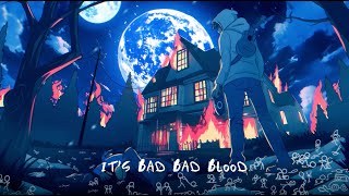 BoyWithUke  Bad Blood Lyric Video [upl. by Kcirded]