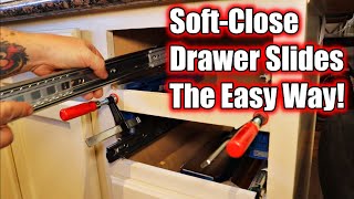 Use THIS When Installing Soft Close Drawer Slides  Full Extension Drawer Slides  USE THIS TOOL [upl. by Selena834]