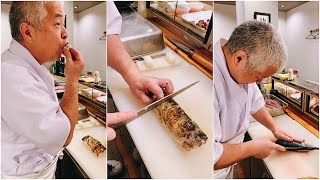 PERFECT Japanese Fish Sushi ROLLS Preparation [upl. by Ludlow]