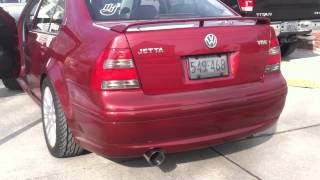 VW Jetta VR6 Exhaust Sound [upl. by Norbel232]