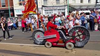 Fleetwood Tram Sunday Parade 2016 [upl. by Koh437]