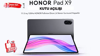 Honor Pad X9 Kutu Açılışı Fiyat Performans Şampiyonu [upl. by Etyam844]