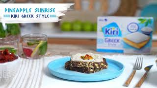 Grilled Pineapple with Flax Seed Toast with Kiri Greek [upl. by Kerry]