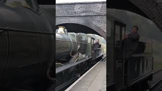 7828 quotodney manorquot leaving rothley 51024 steamtrain trainspotting gcr heritage [upl. by Esinel]