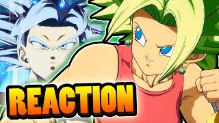 KEFLA AND UI GOKU REVEALED  Dragonball FighterZ Season 3 REACTION [upl. by Anidem]