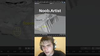 Noob vs Pro artist animating cloth reveal blendertutorial blender blendercommunity blender3d [upl. by Stoll]