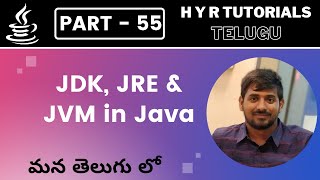 P55  JDK JRE and JVM in Java  Core Java  Java Programming [upl. by Hibbitts]