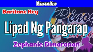 Lipad Ng Pangarap by Zephanie Dimaranan Karaoke  Baritone Key [upl. by Ylera973]