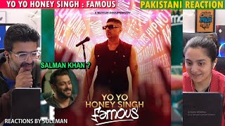 Pakistani Couple Reacts To Yo Yo Honey Singh  Famous  Official Trailer [upl. by Nahrut849]