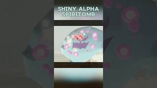 Shiny Alpha Spiritomb pokemon ポケモン ポケットモンスター [upl. by Gershom760]