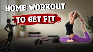 Effective Home Workouts to Get Fit Without Equipment [upl. by Bolling550]