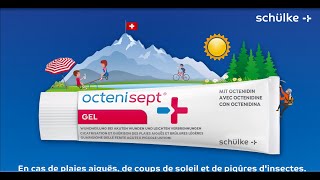 octenisept® Gel  En cas de plaies aiguës de coups de soleil et de piqûres dinsectes [upl. by Mersey]