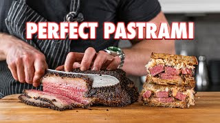 Perfect Homemade Pastrami Completely From Scratch [upl. by Aicenra]