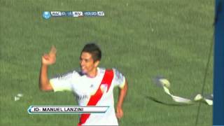 Gol de Lanzini Racing 0 River 2 Fecha 8 Torneo Final 2013 Fútbol Para Todos [upl. by Naz]