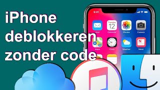 DU iPhone terug naar fabrieksinstellingen als toegangscode iPhone vergeten [upl. by Dlanor]