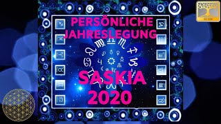 Jahresorakel 2020 Kartenbild Saskia persönliches Orakel [upl. by Robin701]