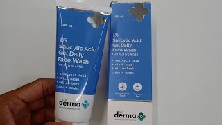 The derma co salicylic Acid face wash  Best face wash for acne and pimple [upl. by Erinn]