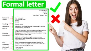 How to write a formal letter 📝  All you need to know [upl. by Gayl]