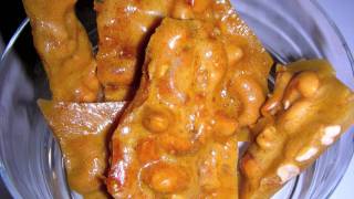 Cashew Brittle Recipe  Delicious Nutty Candy [upl. by Grimbly]