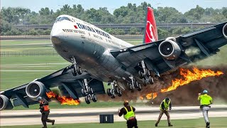 Tragic Terrifying Catastrophic Plane Crashes Filmed Seconds Before Disaster  Best Of The Week [upl. by Gelya]